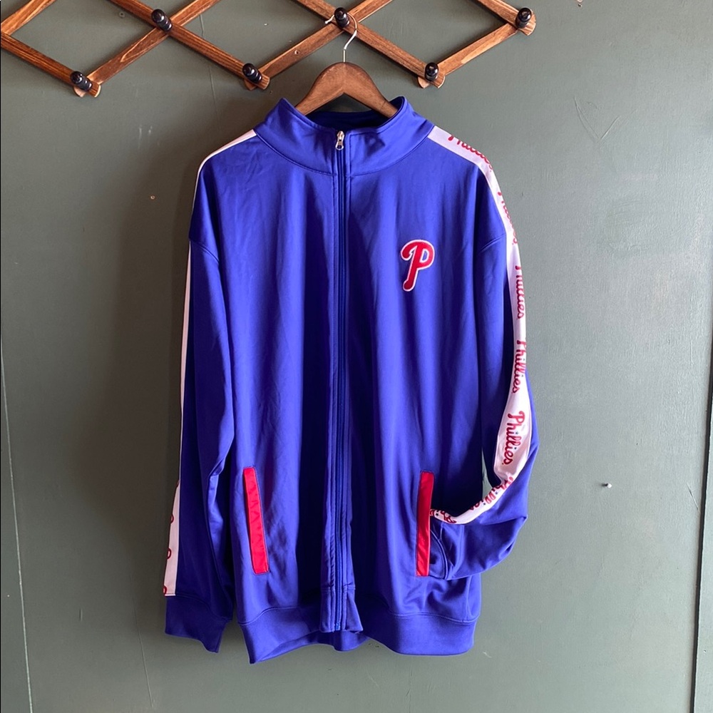 Blue Philadelphia Phillies Track Jacket